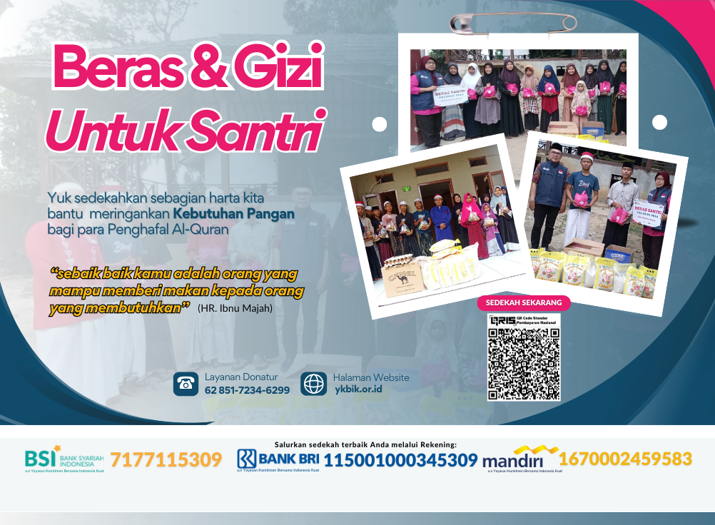 Sedekah Beras dan Gizi