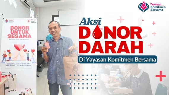 Kegiatan Donor Darah di Yayasan Komitmen Bersama