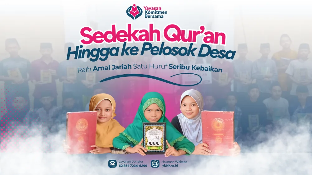 Sedekah Quran Hingga Pelosok